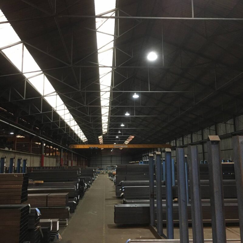 Pose de gamalles industriels (site Arcelormittal) Metz 0