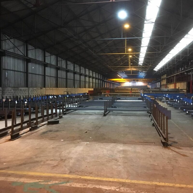 Pose de gamalles industriels (site Arcelormittal) Laxou 4