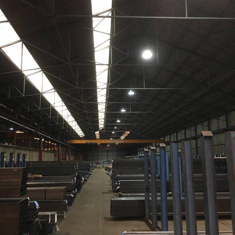 Pose de gamalles industriels (site Arcelormittal) Metz 0